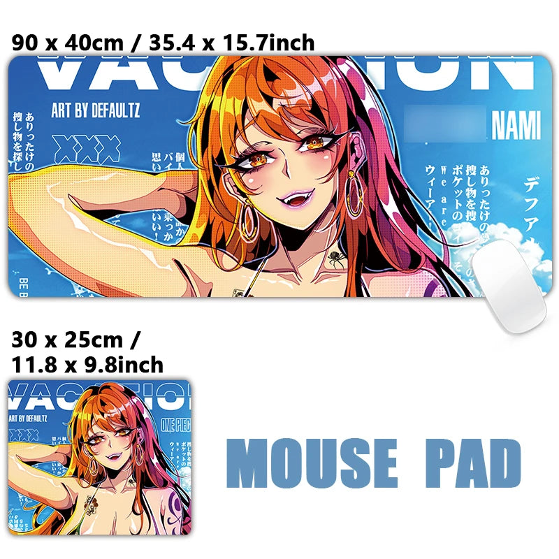 Sexy Anime Girls Mousepad Table Mat Gaming XXL Mouse Pad Keyboard Carpet Desktop Mat Hentai Pad