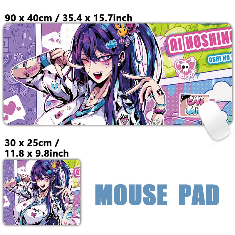 Sexy Anime Girls Mousepad Table Mat Gaming XXL Mouse Pad Keyboard Carpet Desktop Mat Hentai Pad