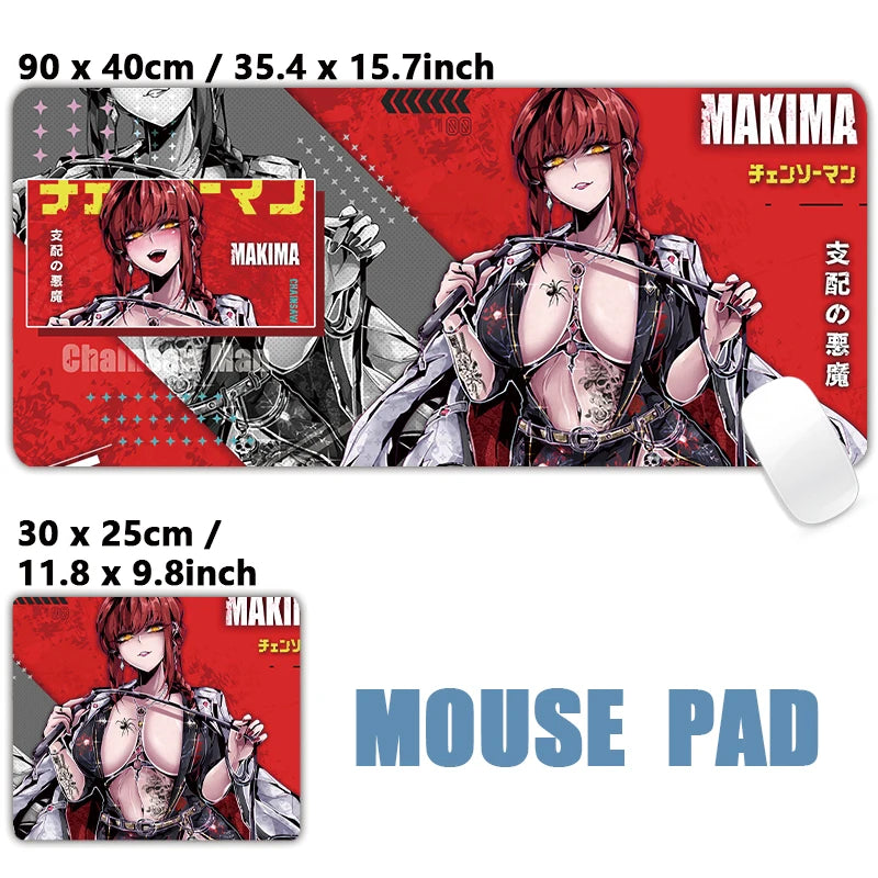 Sexy Anime Girls Mousepad Table Mat Gaming XXL Mouse Pad Keyboard Carpet Desktop Mat Hentai Pad