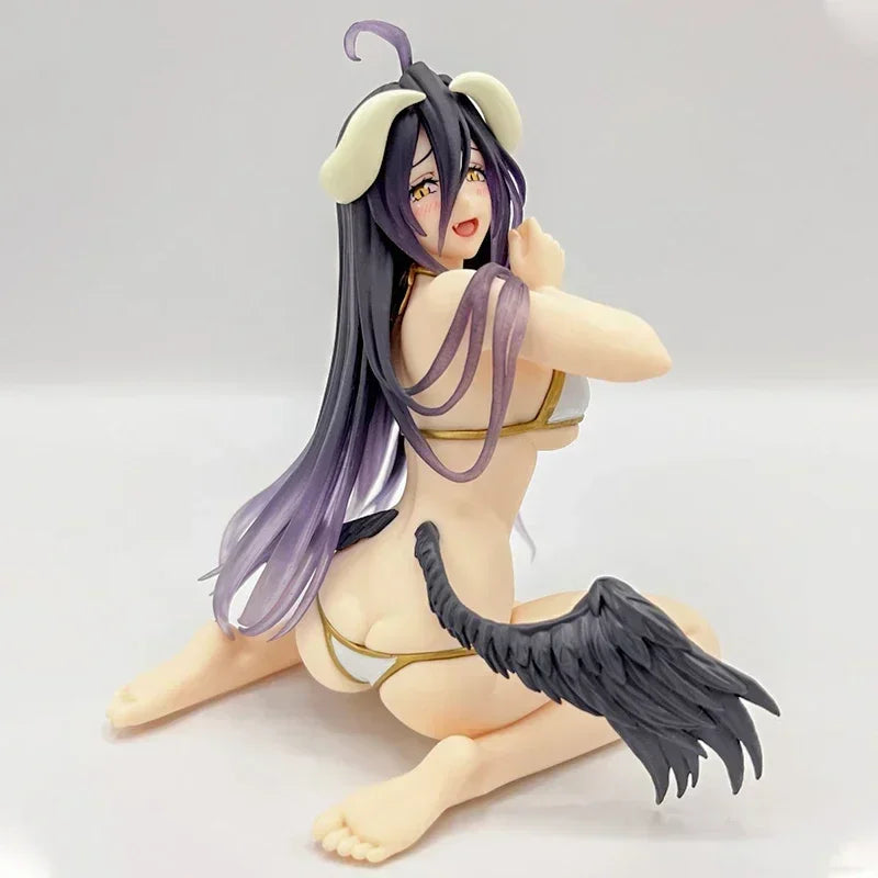 15cm Overlord Albedo Lingerie Sexy Anime Girl Figure KDcolle Albedo Wing Action Figure Adult Collectible Model Doll Toys Gifts