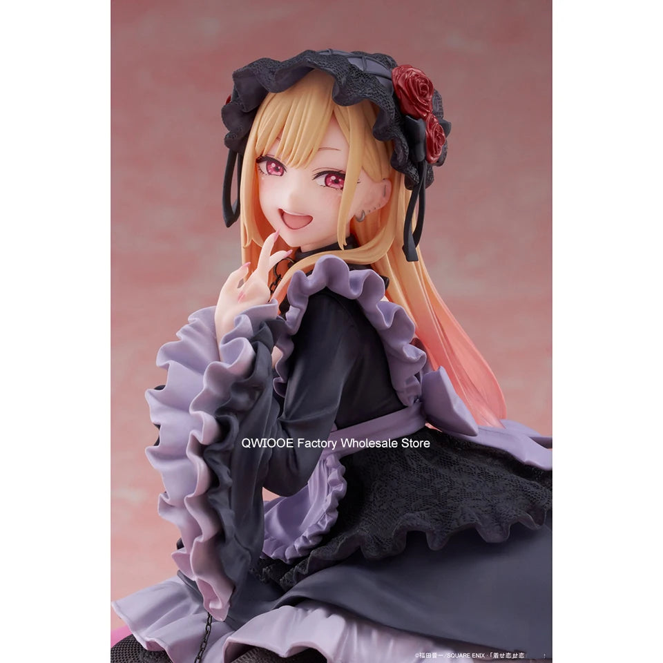 My Dress-Up Darling 15cm Marin Kitakawa Sexy Bunny Girl PVC Adult Series Collection Gift For Boy QWIOOE