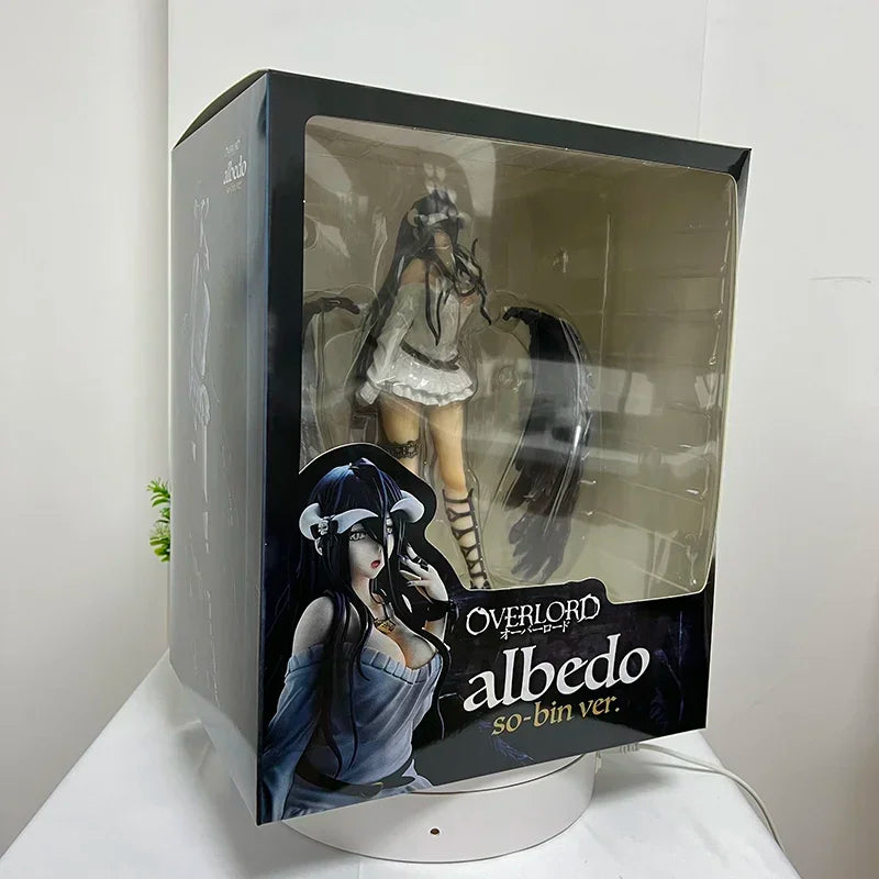 15cm Overlord Albedo Lingerie Sexy Anime Girl Figure KDcolle Albedo Wing Action Figure Adult Collectible Model Doll Toys Gifts